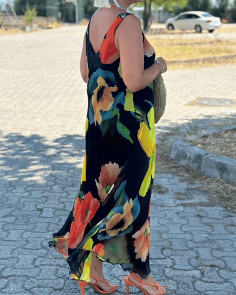 DERANI - FLORAL BOHO DRESS