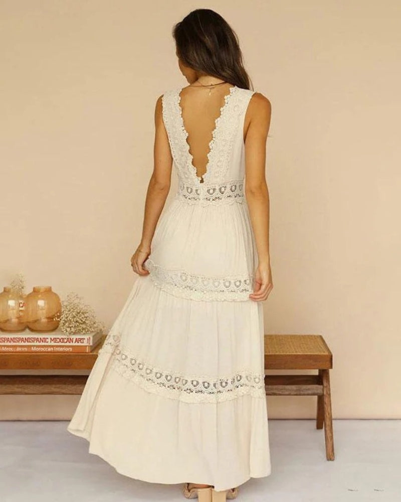 MISNIA - ELEGANT MAXI DRESS