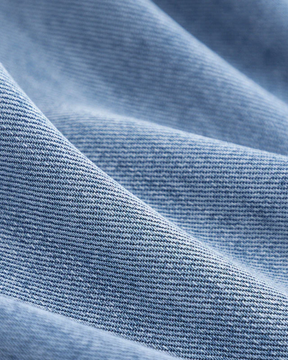 MARITES - DENIM AND SUEDE COAT