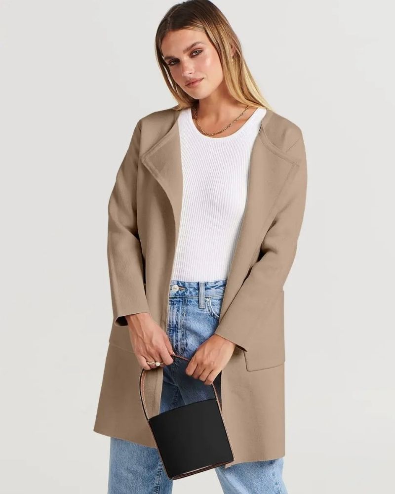 ELENCE - STYLISH & ELEGANT TOPCOAT VEV36134
