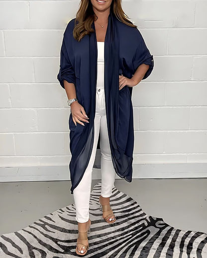 ORESA - SILKY LOOSE CARDIGAN