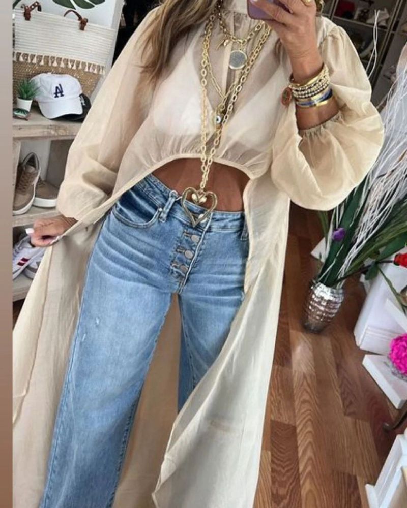 NYXELLE - Lace Maxi Top