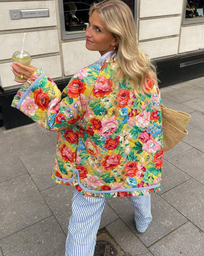 LÉA BLANCHET - Vintage colorful jacket