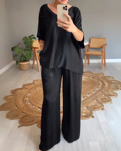 DALORES - SATIN 2 PIECE SET