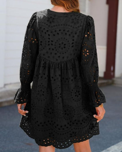 ARANIE - CASUAL LACE DRESS