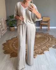 DALORES - SATIN 2 PIECE SET