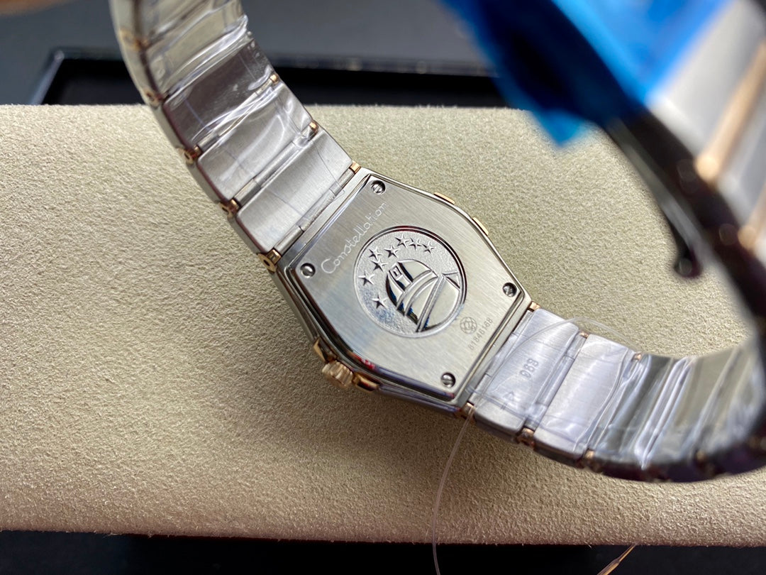 Omega  Constellation 27mm Quartz Chocolate Dial