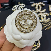 CC Brooch Gold 163243
