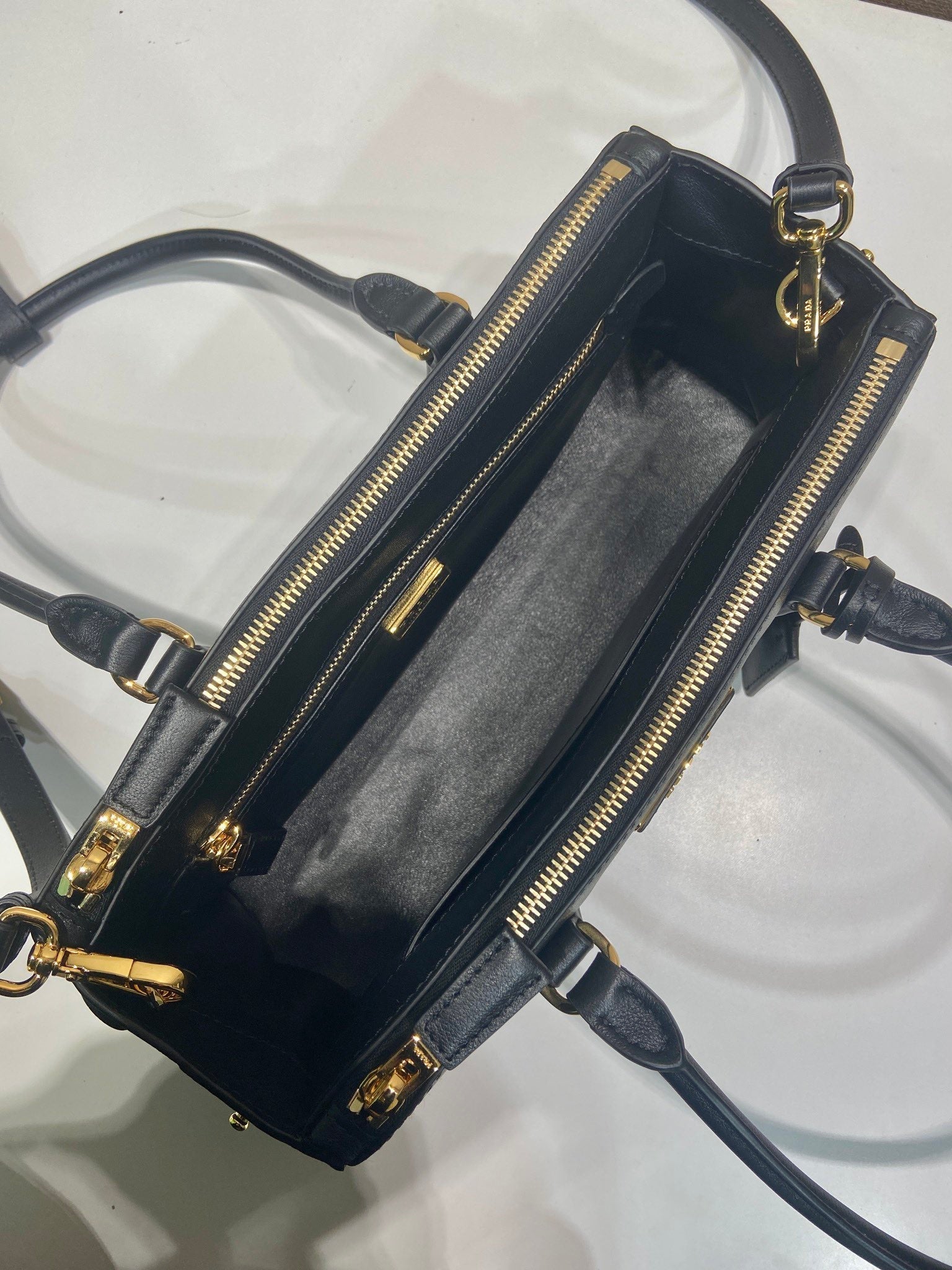 PRA New killer bag black calfskin 340495