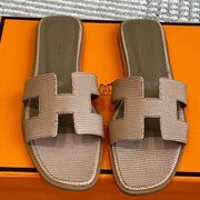 HM Oran Sandal Beige Sheepskin 291401