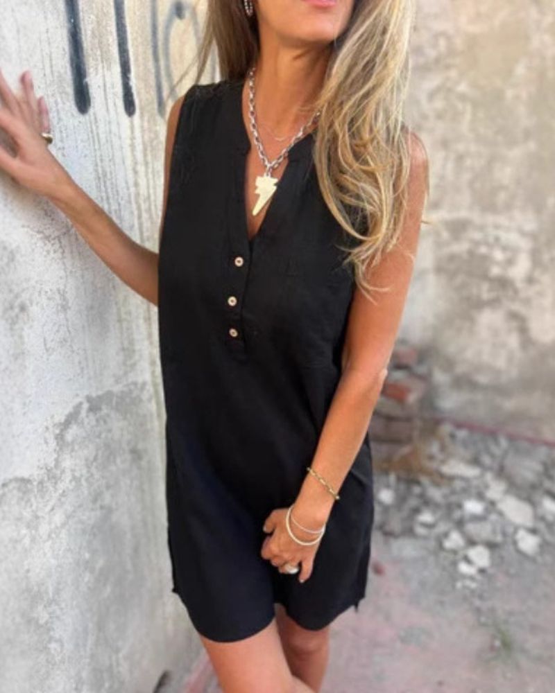 APARE - BOHO SLEEVELESS DRESS