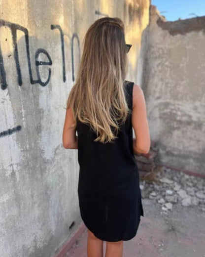 APARE - BOHO SLEEVELESS DRESS