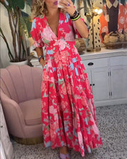 MARGIT - SUMMER FLORAL DRESS