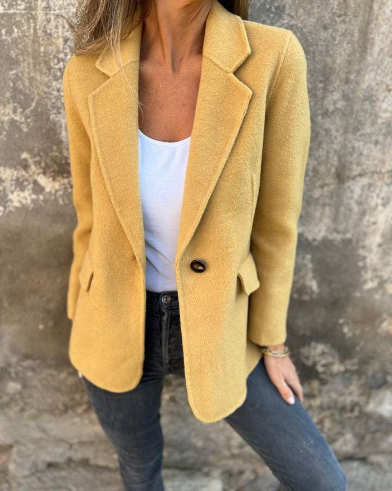 ATASHA - Single Button Blazer #RSA9709