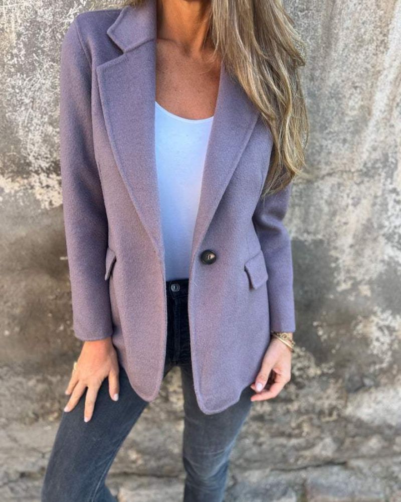 ATASHA - Single Button Blazer #RSA9709