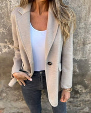 ATASHA - Single Button Blazer #RSA9709