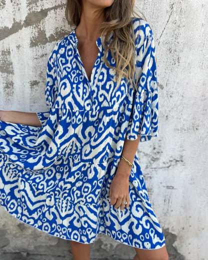 ARESE - CASUAL PRINTED DRESS