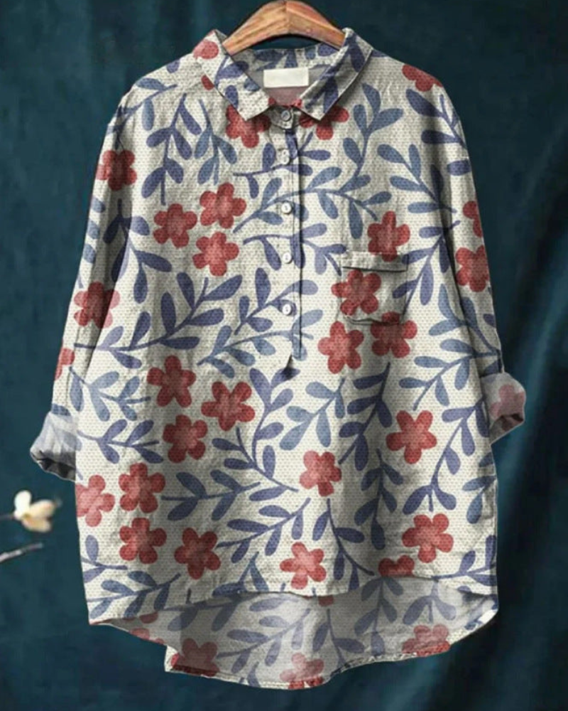 ANDRINA - FRENCH VINTAGE BLOUSE