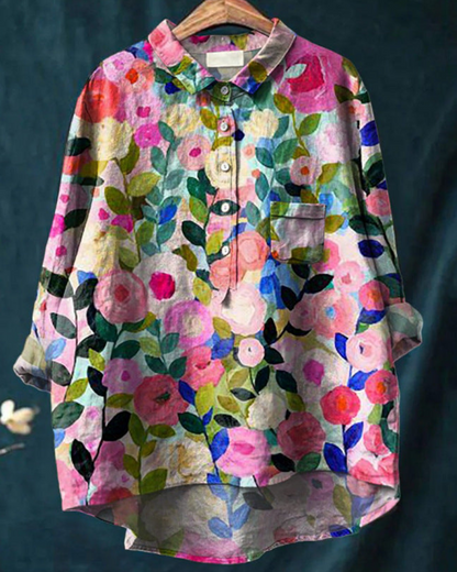 ANDRINA - FRENCH VINTAGE BLOUSE