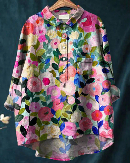 ANDRINA - FRENCH VINTAGE BLOUSE