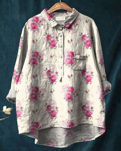 ANDRINA - FRENCH VINTAGE BLOUSE
