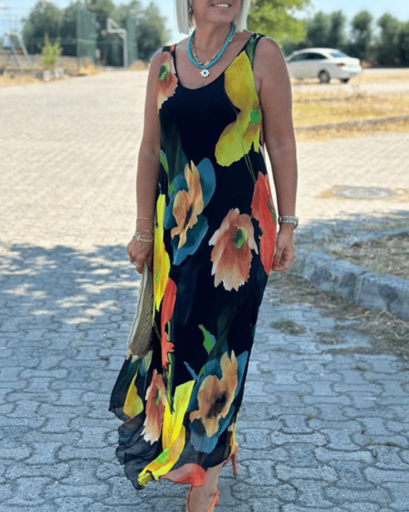 DERANI - FLORAL BOHO DRESS