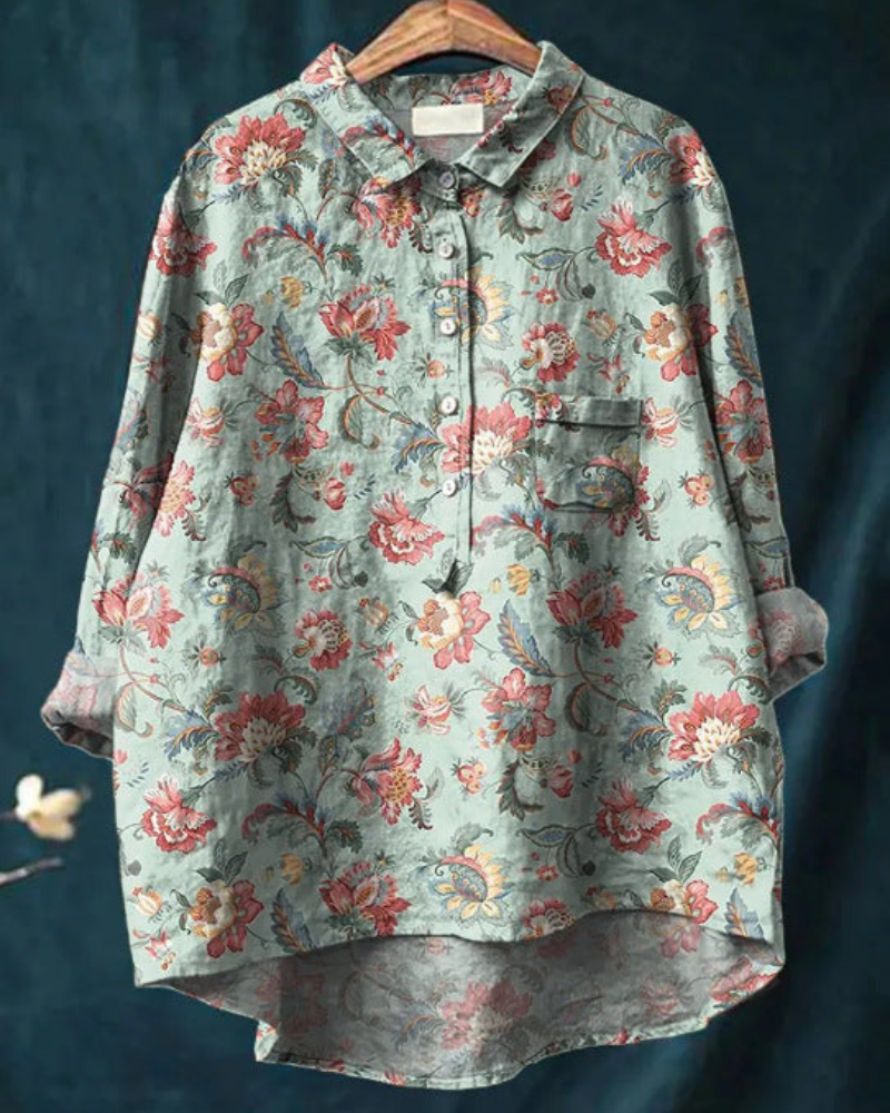 ANDRINA - FRENCH VINTAGE BLOUSE