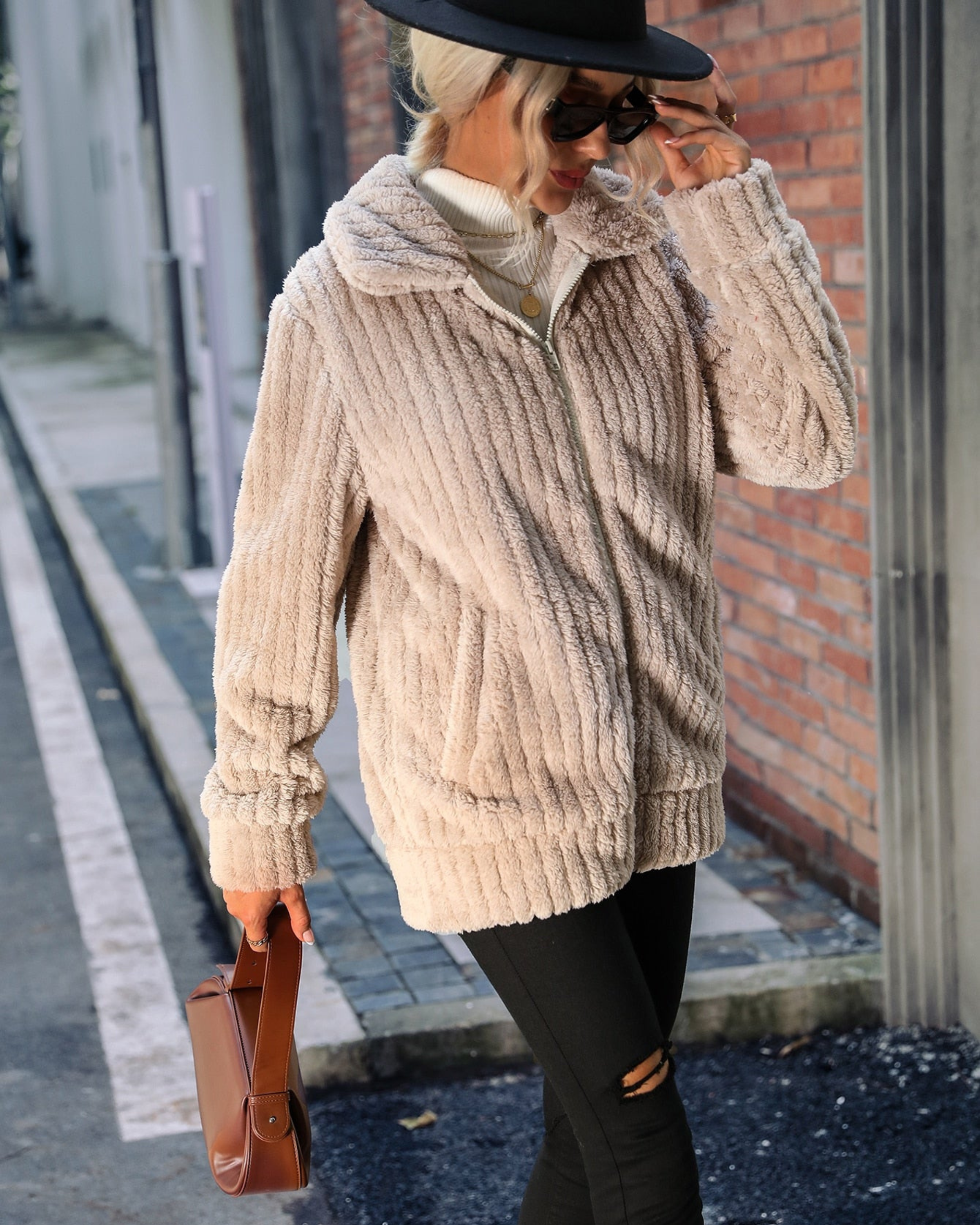 SANA - FLEECE COMFORT JACKET #AMO8013