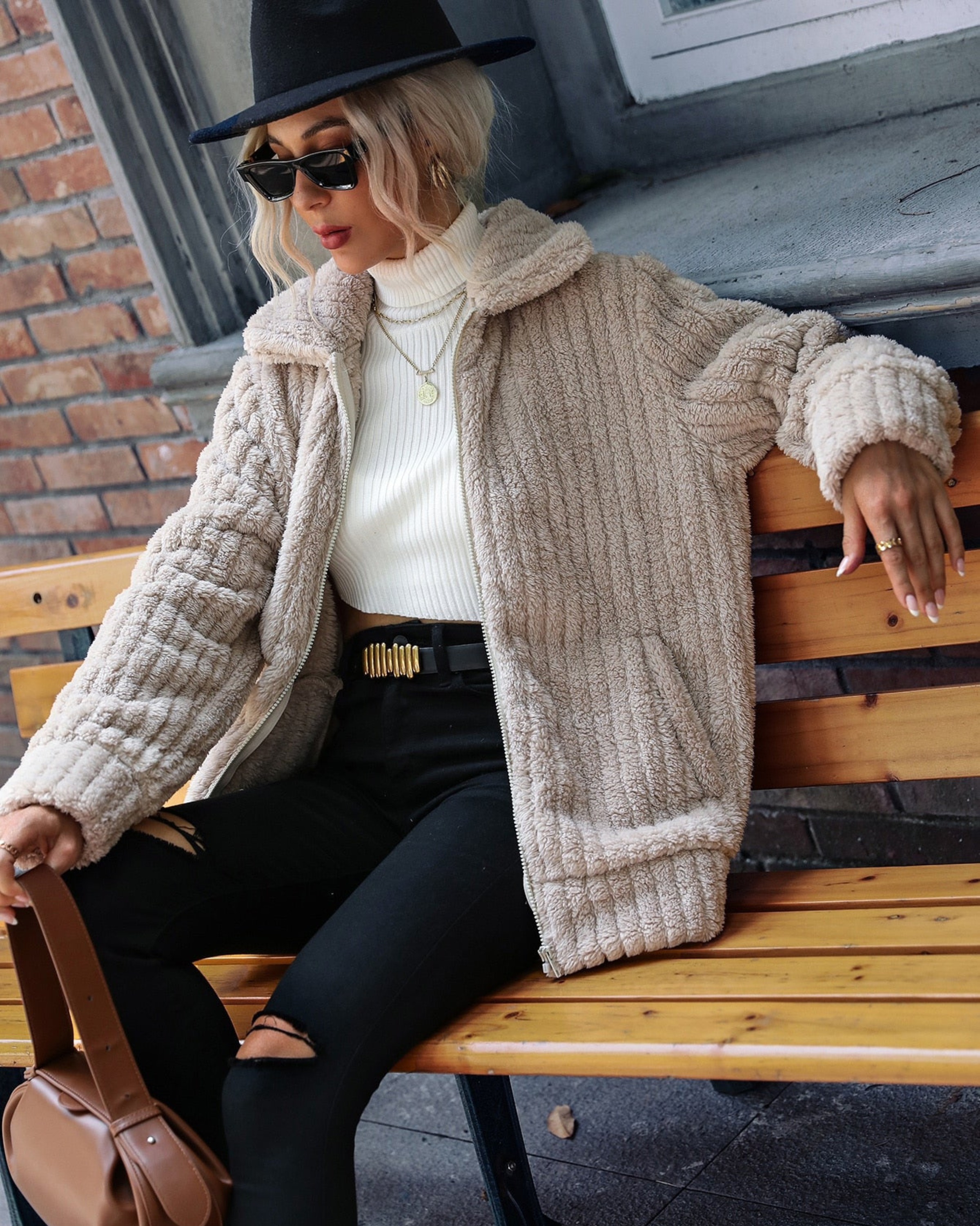 SANA - FLEECE COMFORT JACKET #AMO8013