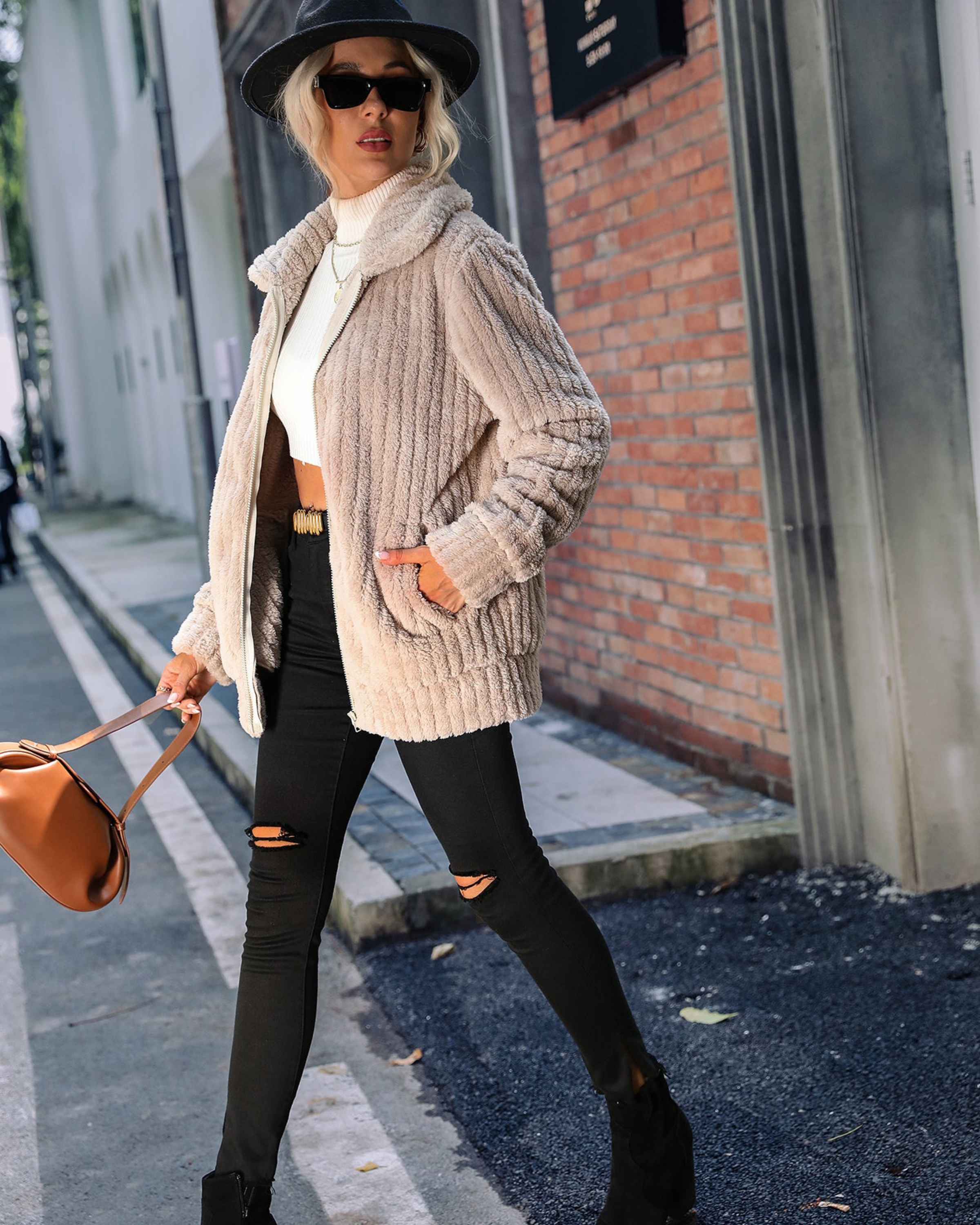 SANA - FLEECE COMFORT JACKET #AMO8013