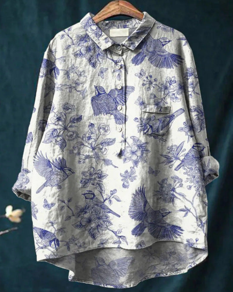 ANDRINA - FRENCH VINTAGE BLOUSE