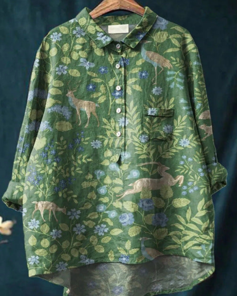 ANDRINA - FRENCH VINTAGE BLOUSE