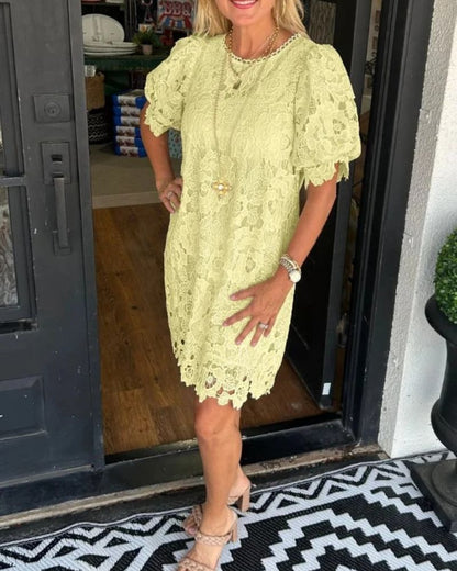 DAROLA - STYLISH LACE DRESS