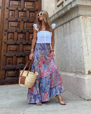 BURAI - Boho Maxi Skirt