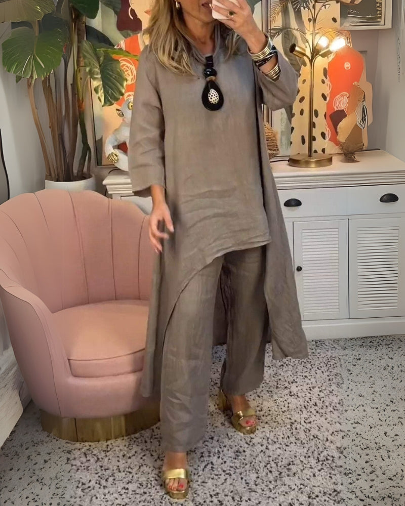 MARILA - COTTON TWO PIECE SET