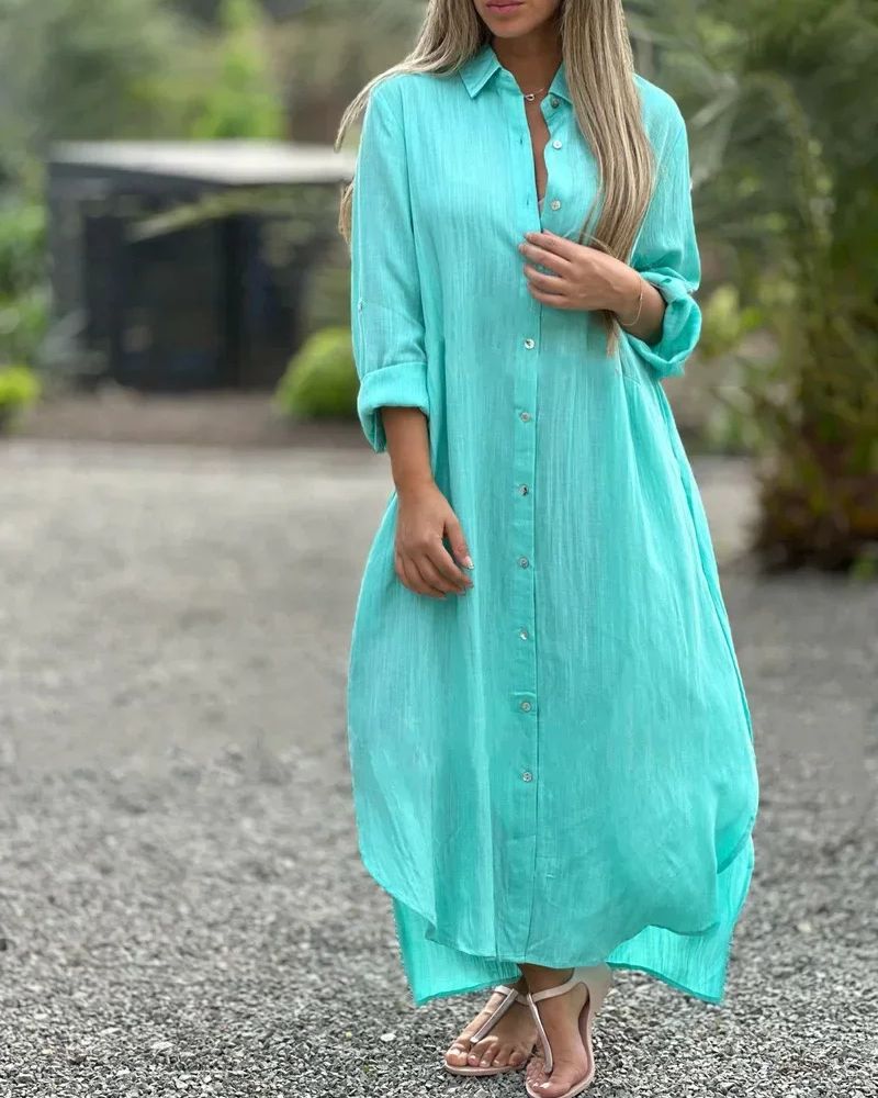 DOROTA - CASUAL COTTON DRESS