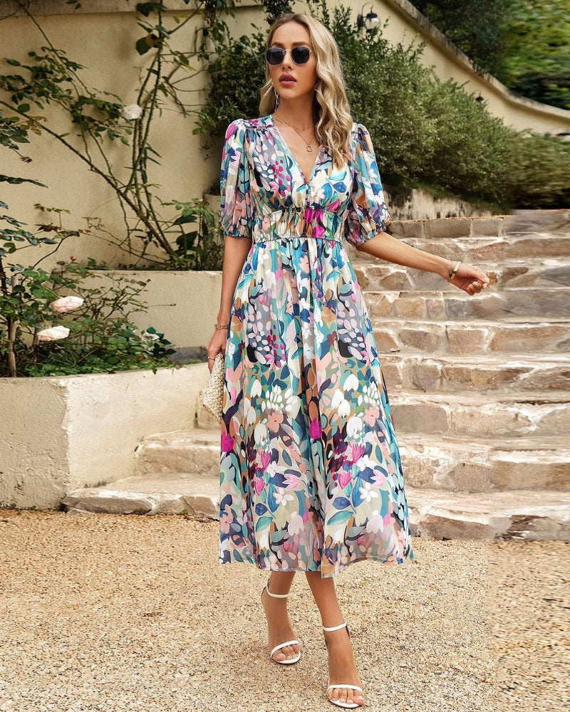 SYLVIA - BOHO MAXI DRESS