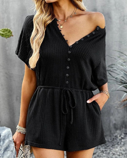 MIANAS - DRAWSTRING JUMPSUIT