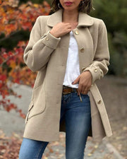 THALIA - Chic Side Bow Casual Top Jacket