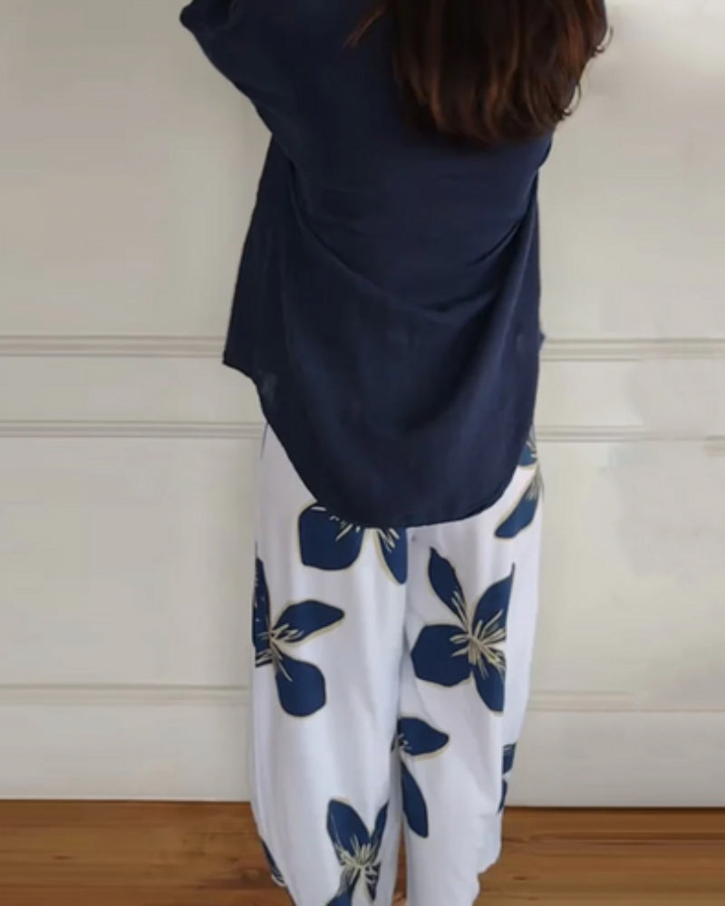 ARELE - Top & Pants Set