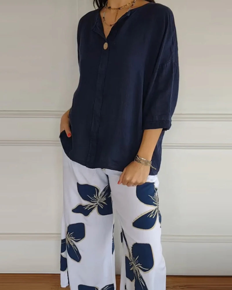 ARELE - Top & Pants Set