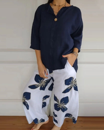 ARELE - Top & Pants Set