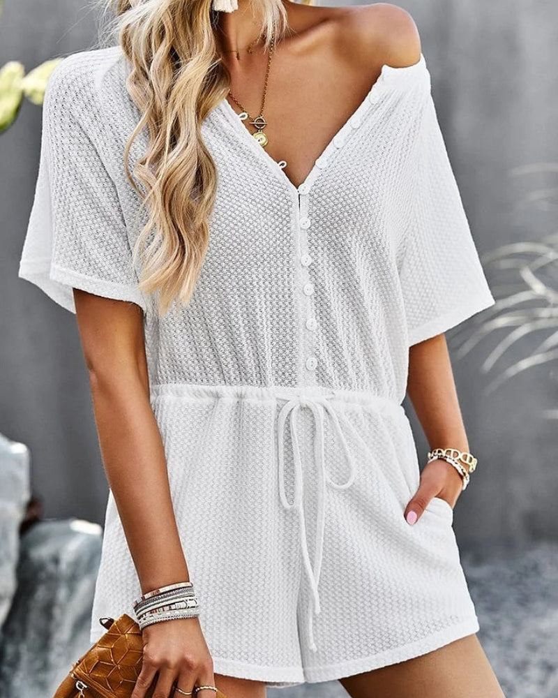 MIANAS - DRAWSTRING JUMPSUIT