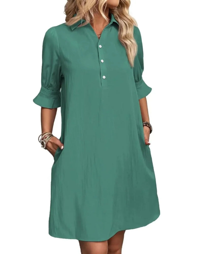 FRANCHESCA - Casual Shirt Dress