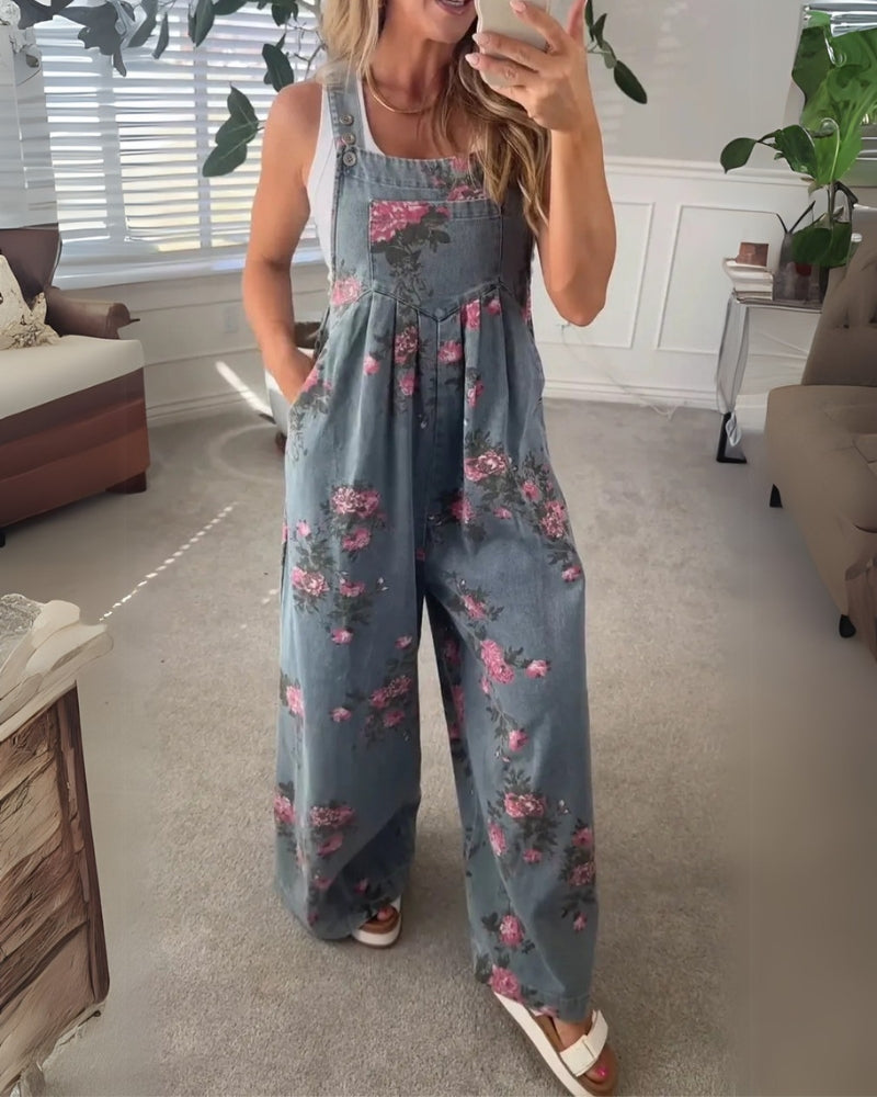 MIRONA - Casual Denim Overall