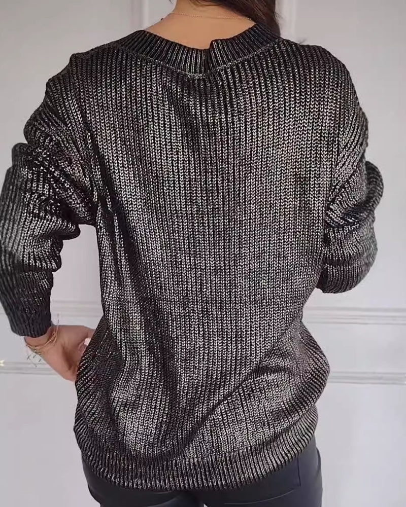 MERION - CASUAL V-NECK SWEATER