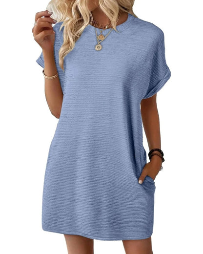 WAINE - CASUAL DRESS WITH POCKETS