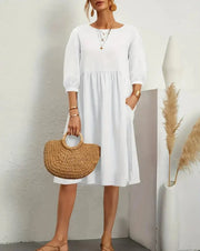 Sian - 3/4 Sleeve Spring Dress