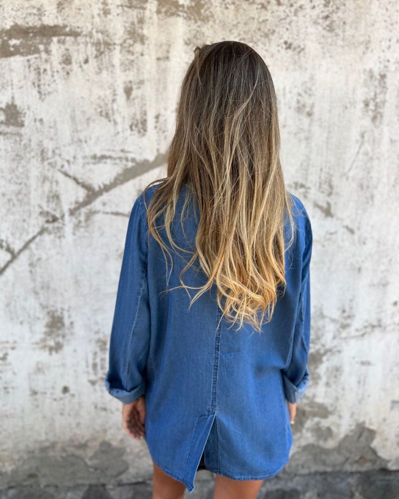 MIREIA - CASUAL DENIM BLAZER #CHI6318R