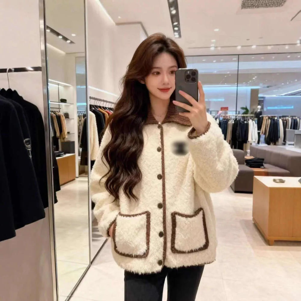 Chanel 2025 Jacket Brown and White Wool 716297